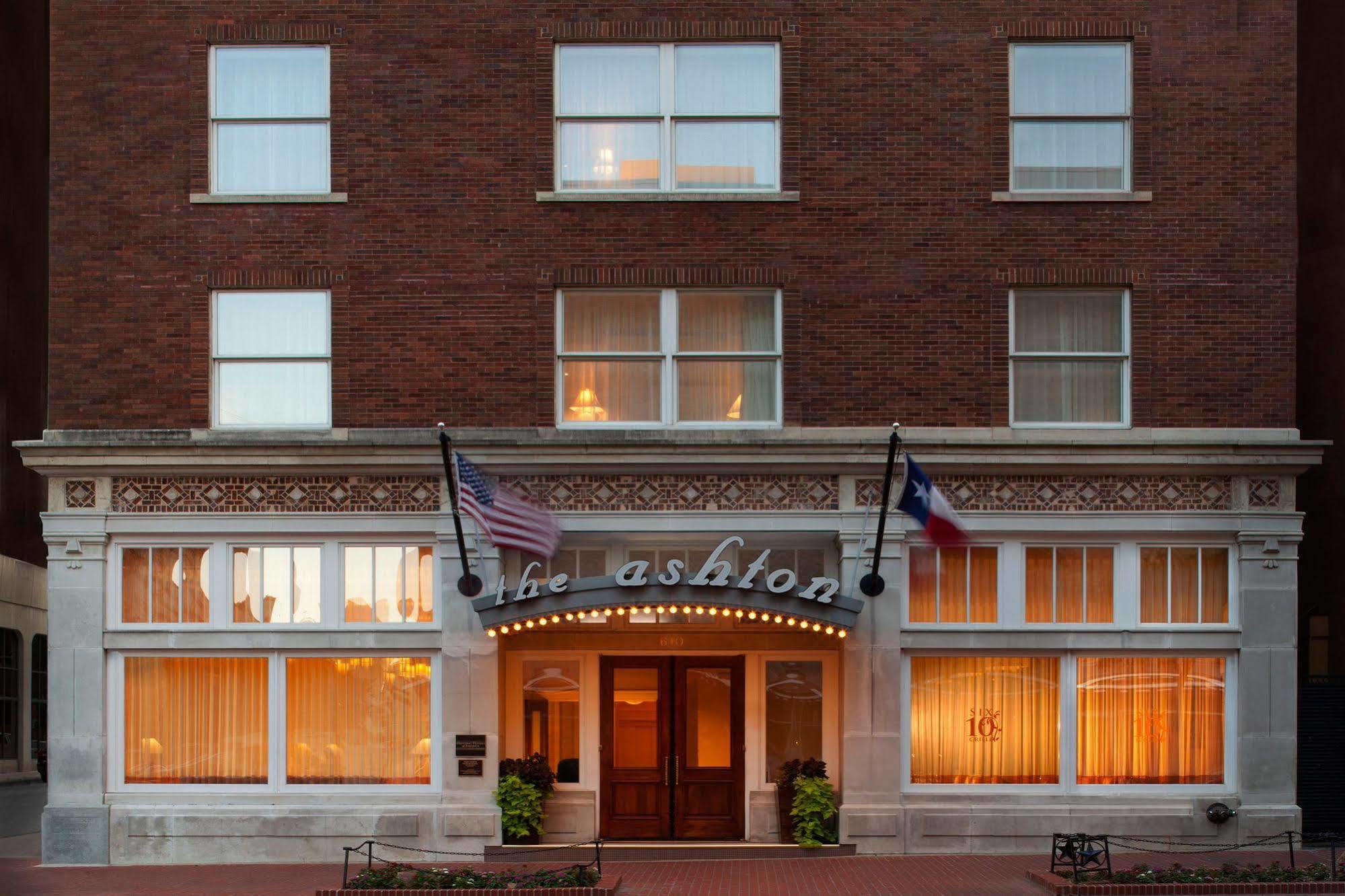 The Ashton Hotel Fort Worth Eksteriør billede